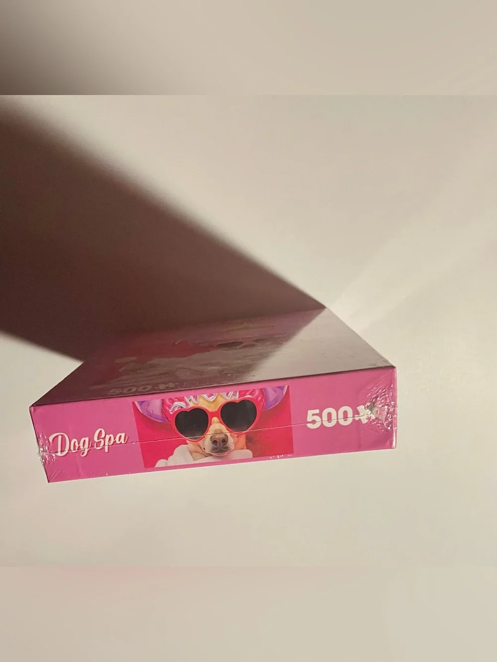 Aquarius Dog Spa 500 Piece Jigsaw Puzzle Chihuahua Pink Funny Cute NEW Sealed
